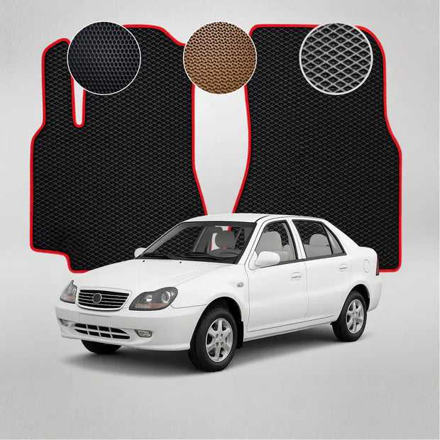 EVA grindų kilimėliai, skirti „Geely CK-2“ antros kartos sedanui (2008–2016 m.)