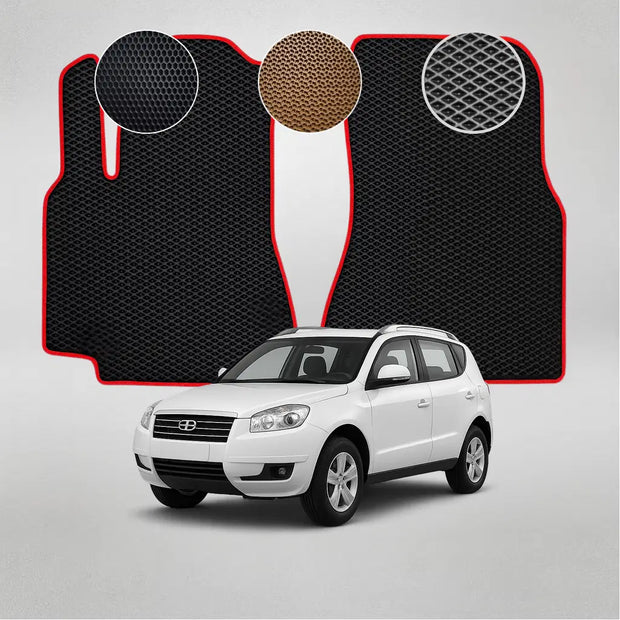 EVA kilimėliai, skirti „Geely Emgrand X7“ pirmosios kartos krosoveriui (nuo 2011 m.)