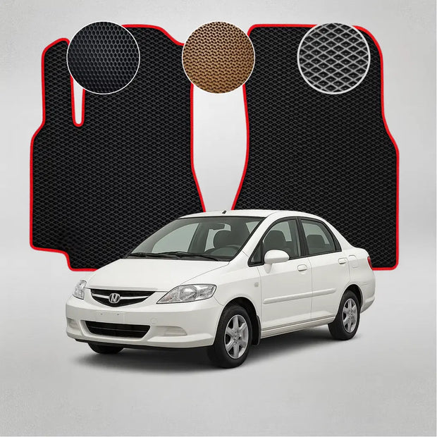 EVA grindų kilimėliai, skirti „Honda City“ 4-osios kartos sedanui (2002–2008 m.)