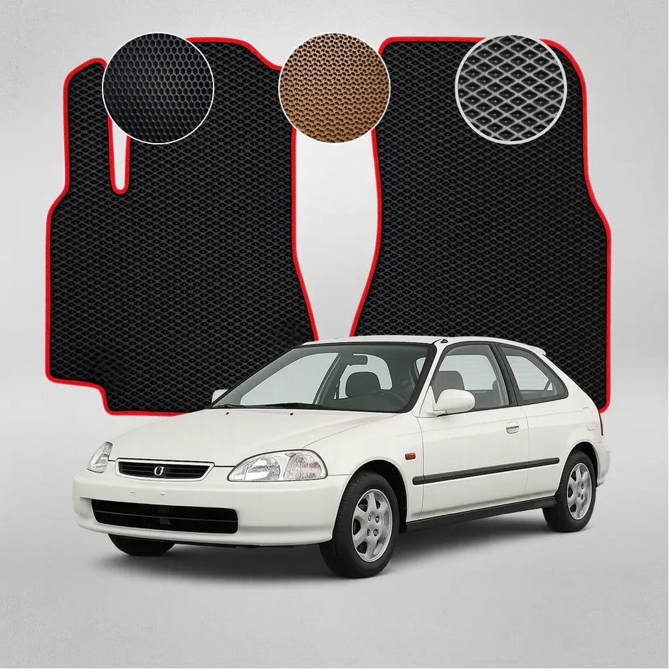 EVA grindų kilimėliai, skirti „Honda Civic“ 6-osios kartos hečbekui (1995–2000 m.)