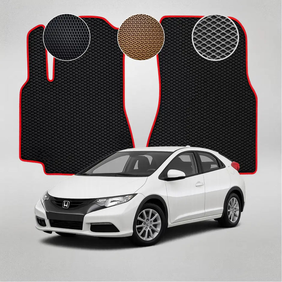 EVA grindų kilimėliai, skirti „Honda Civic“ 9-osios kartos hečbekui (2011–2014 m.)