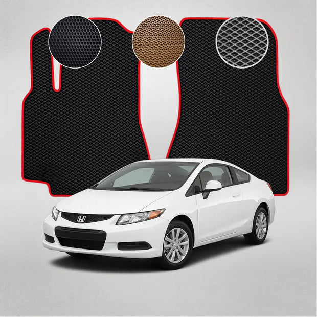 EVA grindų kilimėliai, skirti „Honda Civic“ 9-osios kartos kupė (2011–2017 m.)