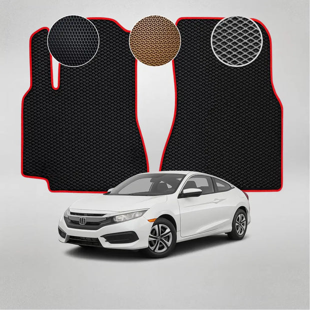 EVA grindų kilimėliai, skirti „Honda Civic 10-osios kartos kupė“ (2015–2019 m.)