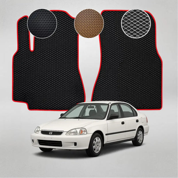 EVA grindų kilimėliai, skirti Honda Civic 6 kartos sedanui (1998–2000 m.)