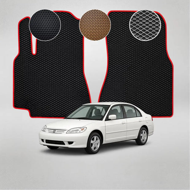 EVA grindų kilimėliai, skirti „Honda Civic“ 7-osios kartos sedanui (2000–2005 m.)