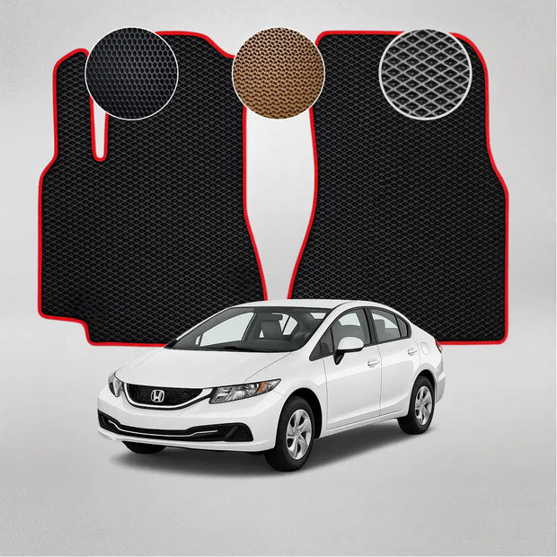 EVA grindų kilimėliai Honda Civic 10-os kartos sedanui (nuo 2015 m.)