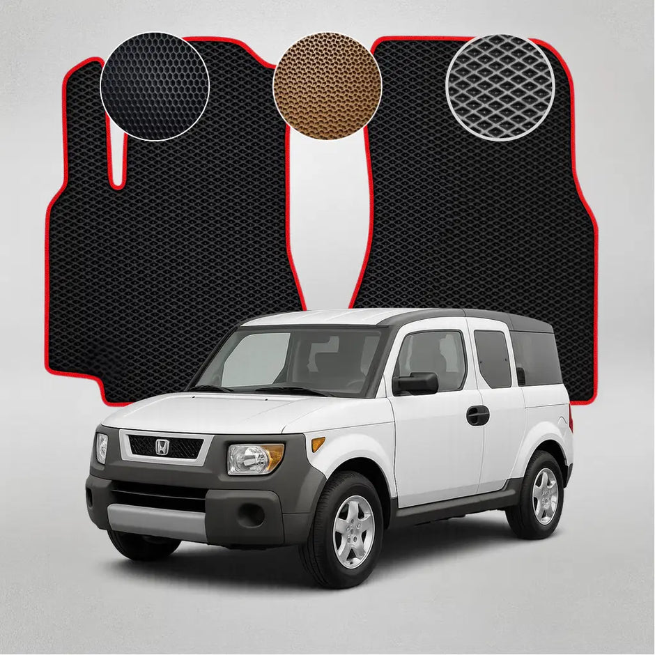 EVA grindų kilimėliai, skirti „Honda Element“ pirmosios kartos krosoveriui (2003–2011 m.)