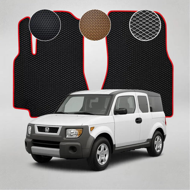 EVA grindų kilimėliai, skirti „Honda Element“ pirmosios kartos krosoveriui (2003–2011 m.)