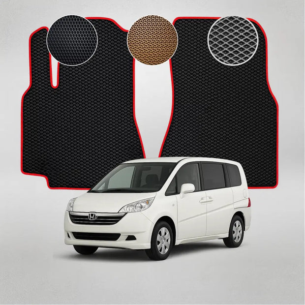 EVA grindų kilimėliai Honda FR-V 1-osios kartos minivenui (2004–2009 m.)