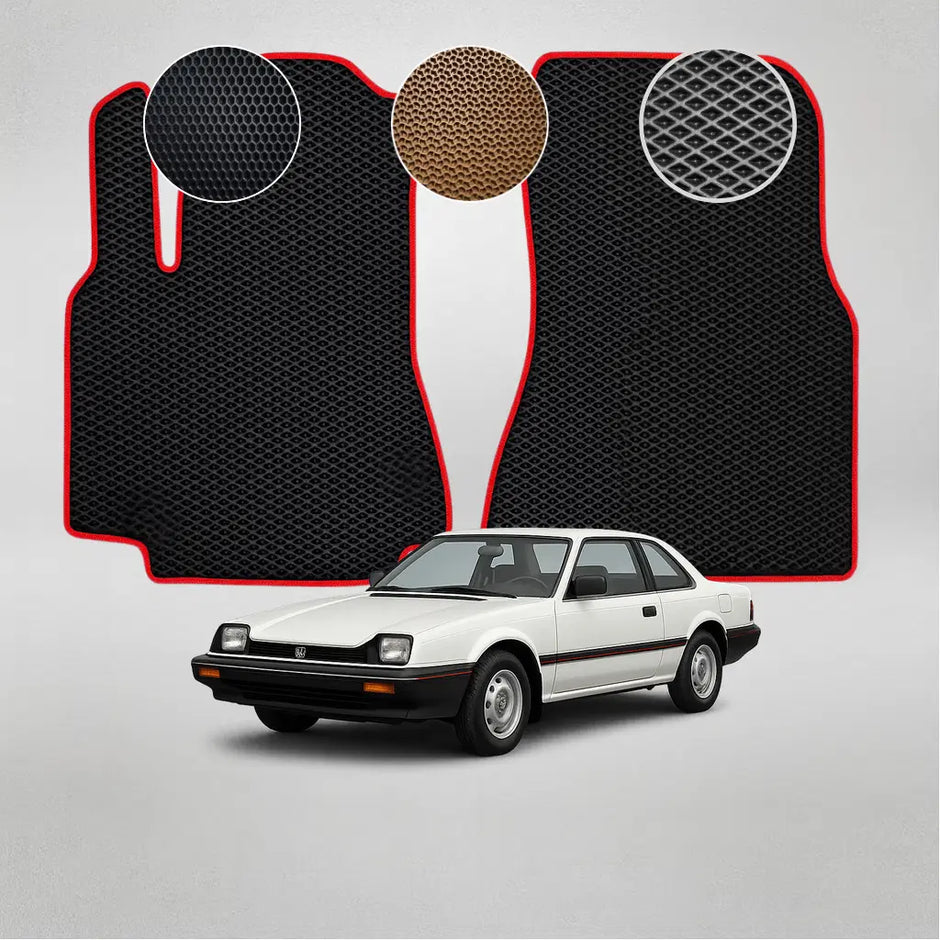 EVA grindų kilimėliai, skirti „Honda Prelude“ antros kartos kupė (1982–1987 m.)