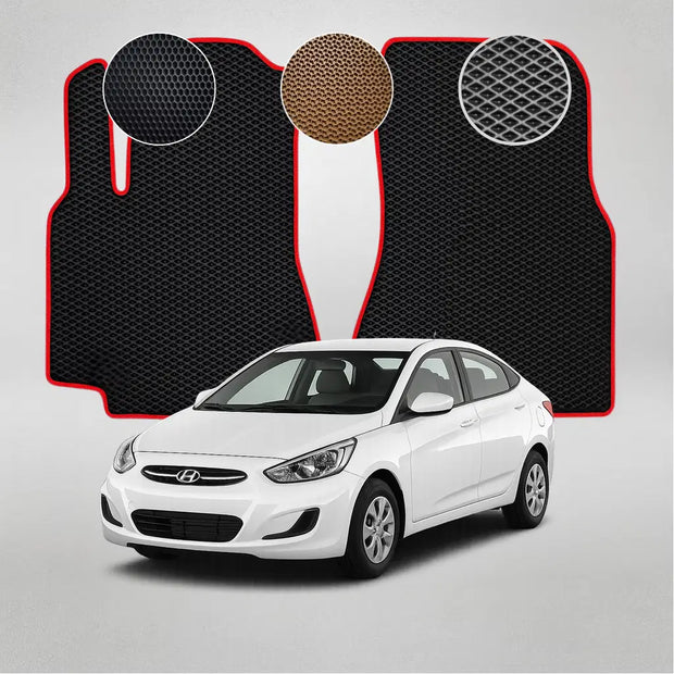 EVA grindų kilimėliai, skirti „Hyundai Accent“ 5-osios kartos sedanui (nuo 2017 m.)
