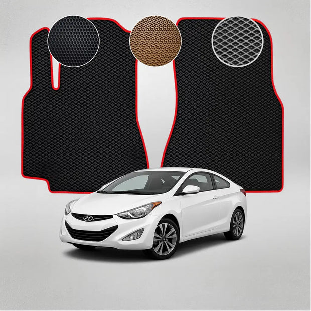 EVA grindų kilimėliai, skirti „Hyundai Elantra“ 5-osios kartos kupė (2012–2014 m.)