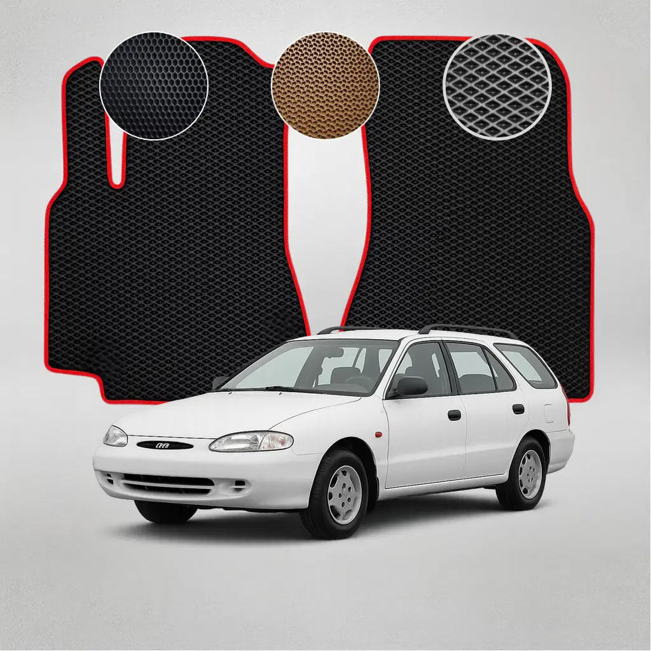 EVA grindų kilimėliai, skirti „Hyundai Elantra“ antros kartos „Kombi“ (1995–2000 m.) automobiliui
