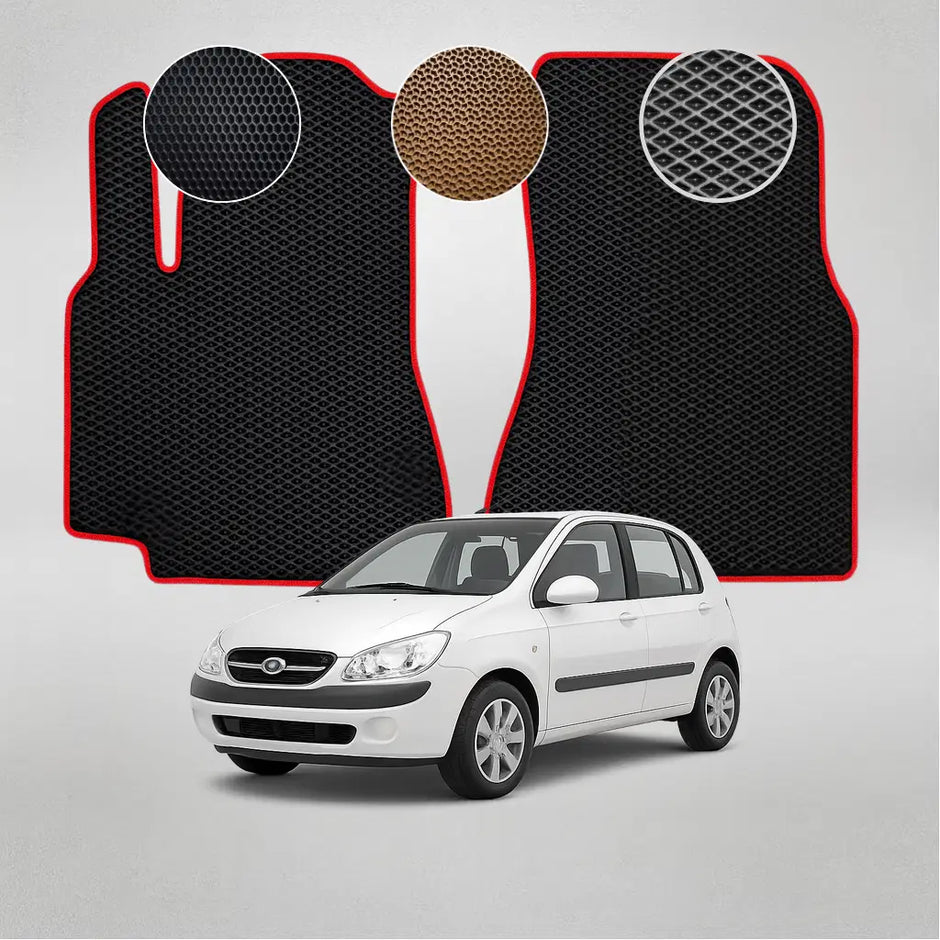 EVA grindų kilimėliai, skirti „Hyundai Getz“ pirmosios kartos hečbekui (2002–2011 m.)