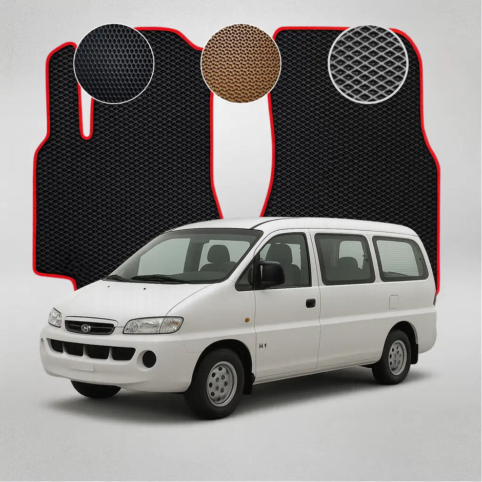 EVA grindų kilimėliai, skirti „Hyundai H-1“ pirmosios kartos minivenui (2004–2007 m.)