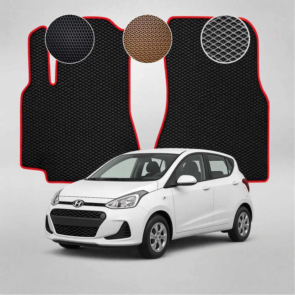 EVA grindų kilimėliai, skirti „Hyundai i10“ antros kartos hečbekui (2013–2019 m.)