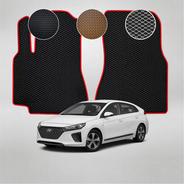EVA grindų kilimėliai, skirti „Hyundai Ioniq“ pirmosios kartos hečbekui (nuo 2016 m.)