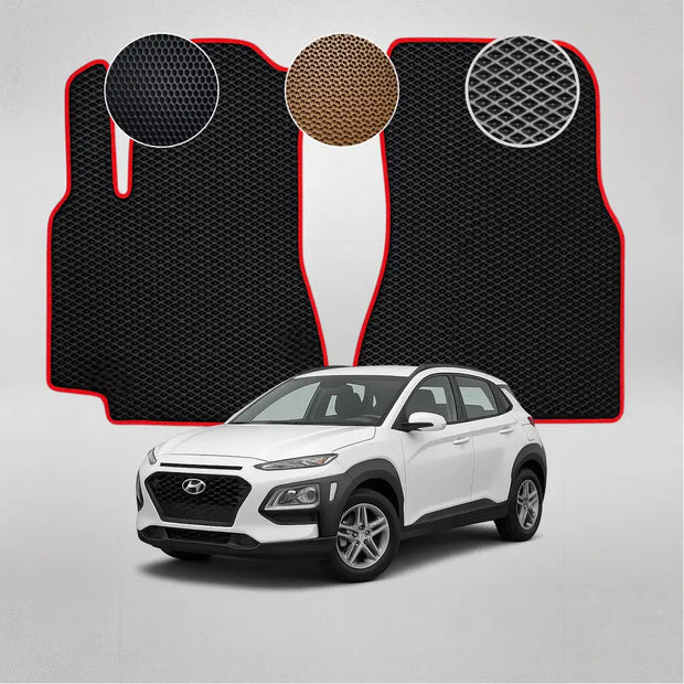 EVA kilimėliai, skirti „Hyundai Kona“ pirmosios kartos krosoveriui (nuo 2017 m.)