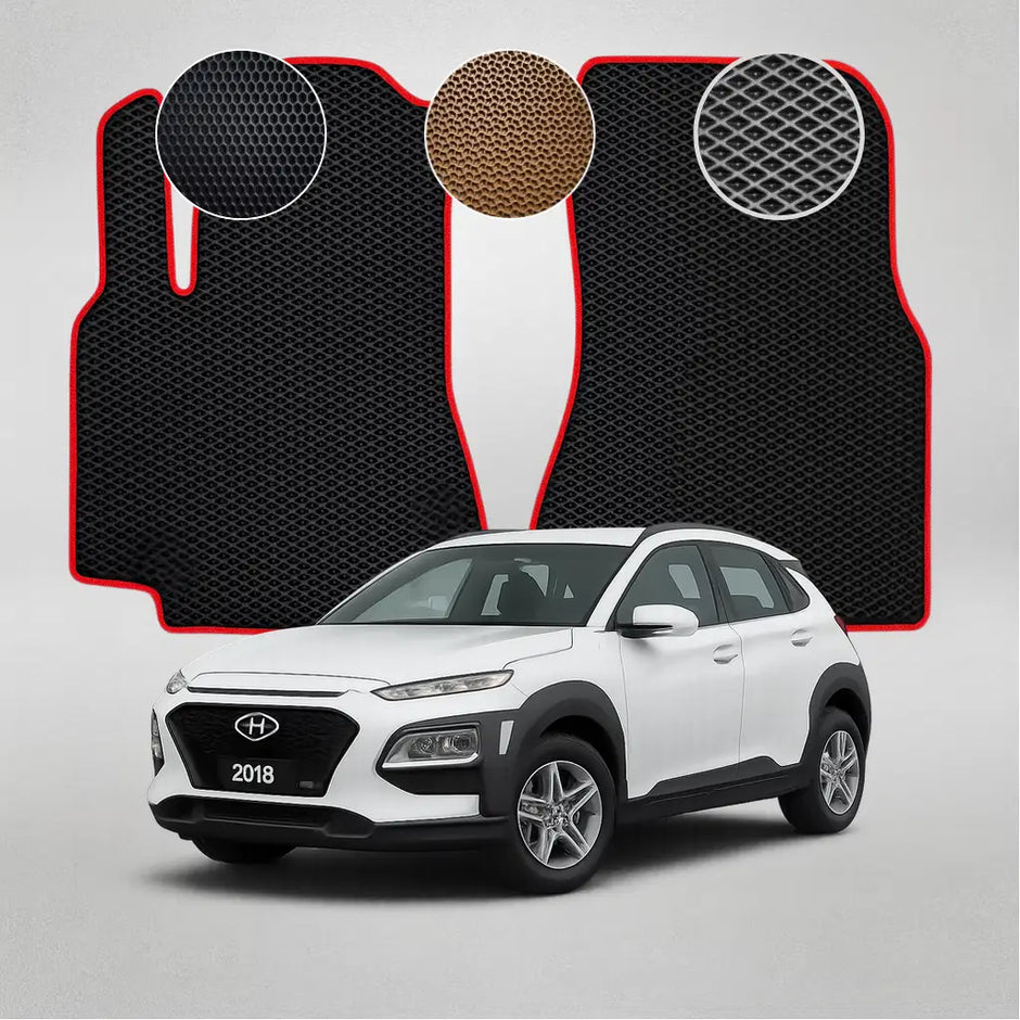 EVA kilimėliai, skirti „Hyundai Kona“ pirmosios kartos krosoveriui (nuo 2018 m.)