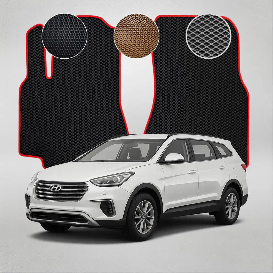 EVA grindų kilimėliai, skirti „Hyundai Santa Fe Grand“ trečiosios kartos krosoveriui (2016–2018 m.)