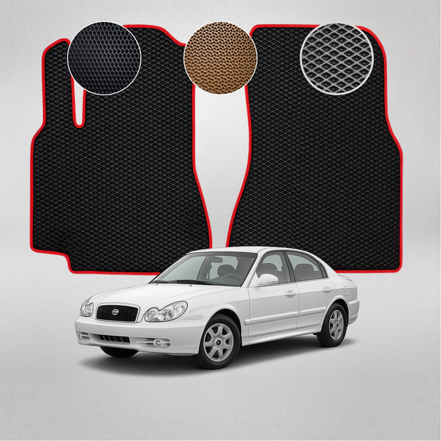 EVA grindų kilimėliai, skirti Hyundai Sonata 4th gen sedanui (2001–2004 m.)