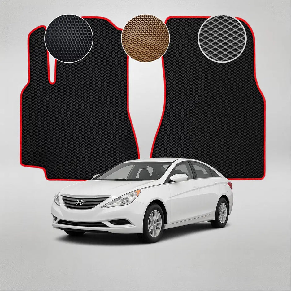EVA grindų kilimėliai, skirti Hyundai Sonata 6th gen sedanui (2012–2014 m.)