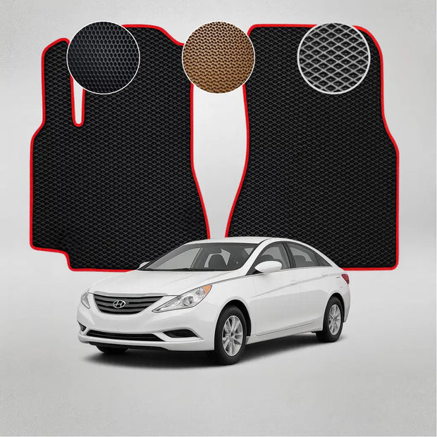 EVA grindų kilimėliai, skirti Hyundai Sonata 6th gen sedanui (2012–2014 m.)