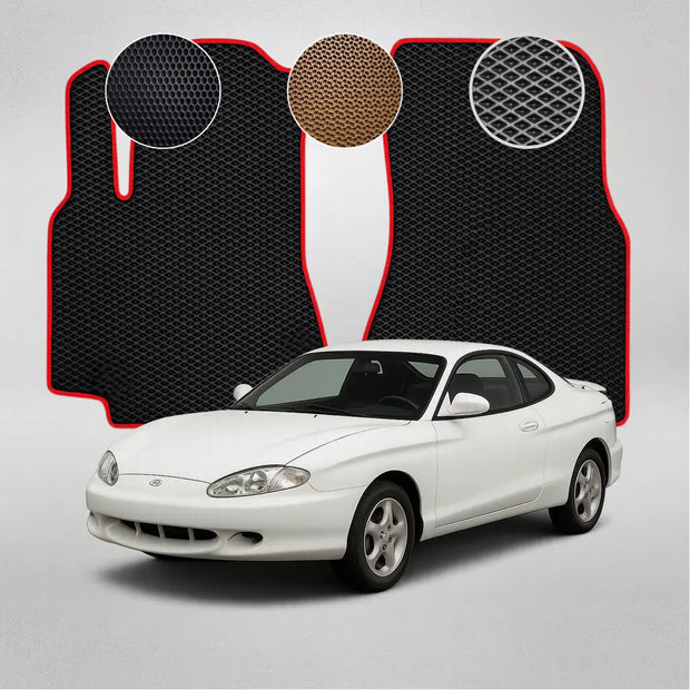 EVA grindų kilimėliai, skirti „Hyundai Tiburon“ pirmosios kartos kupė (1996–2002 m.)