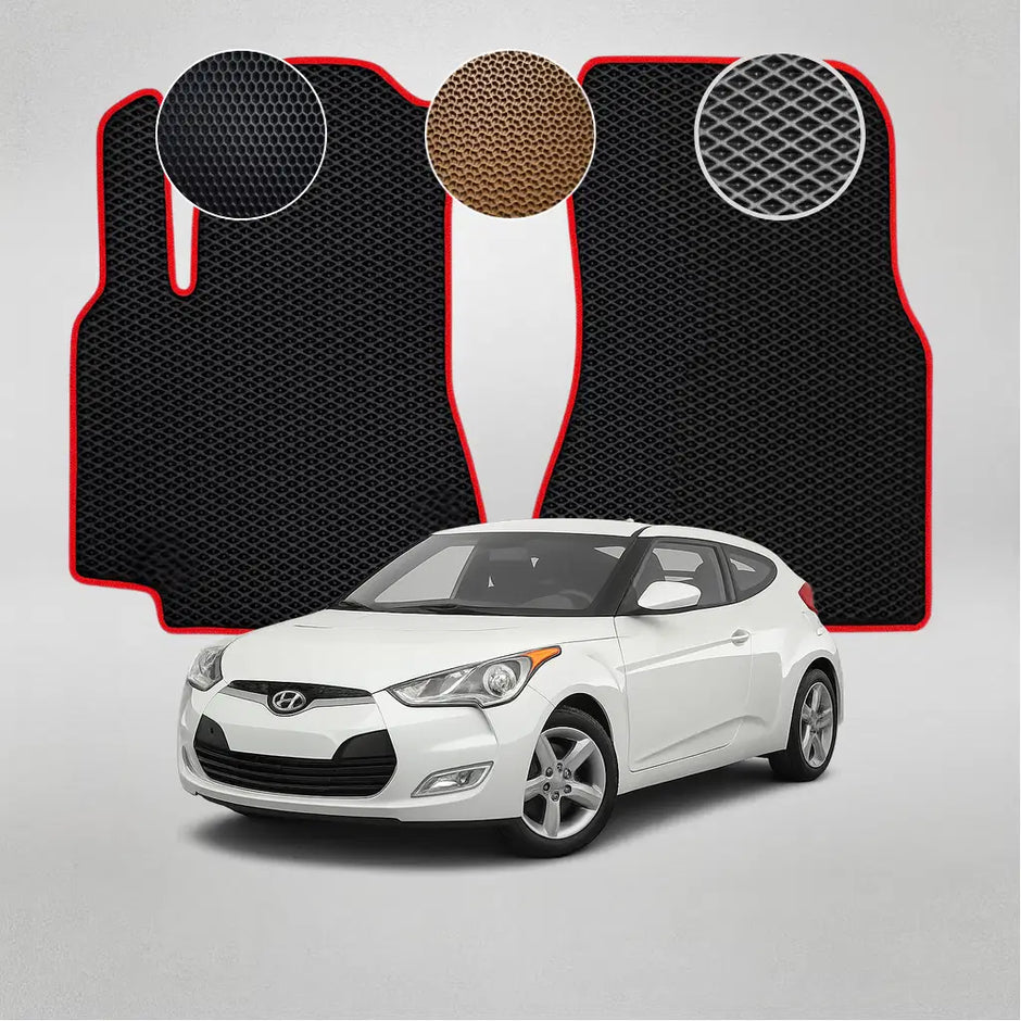 EVA grindų kilimėliai, skirti „Hyundai Veloster“ pirmosios kartos kupė (2011–2018 m.)