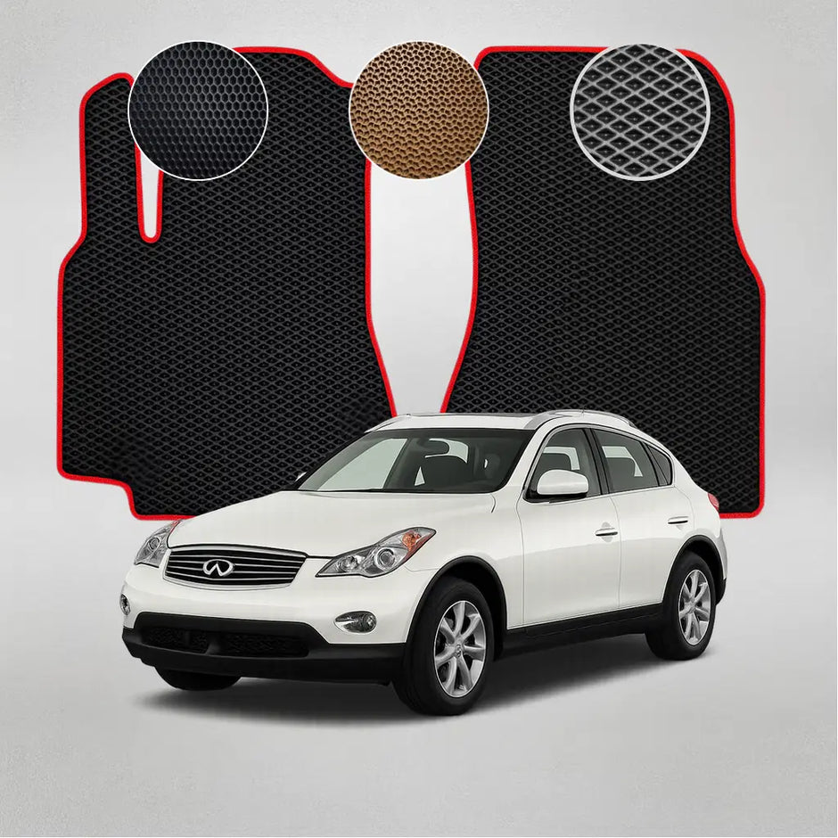 EVA grindų kilimėliai, skirti „Infiniti EX35“ pirmosios kartos krosoveriui (2007–2013 m.)