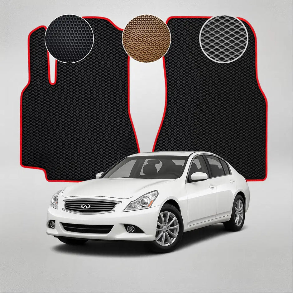 EVA grindų kilimėliai, skirti „Infiniti G25-G35“ 4-osios kartos sedanui (2006–2015 m.)