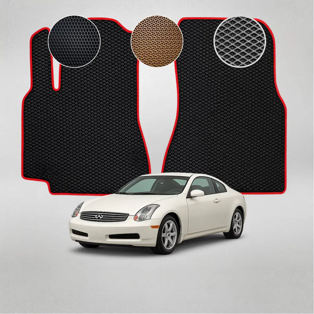 EVA grindų kilimėliai, skirti „Infiniti G35“ 3-iosios kartos kupė (2003–2007 m.)