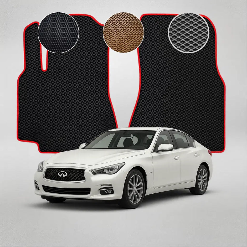 EVA grindų kilimėliai, skirti „Infiniti Q50“ pirmosios kartos sedanui (nuo 2013 m.)
