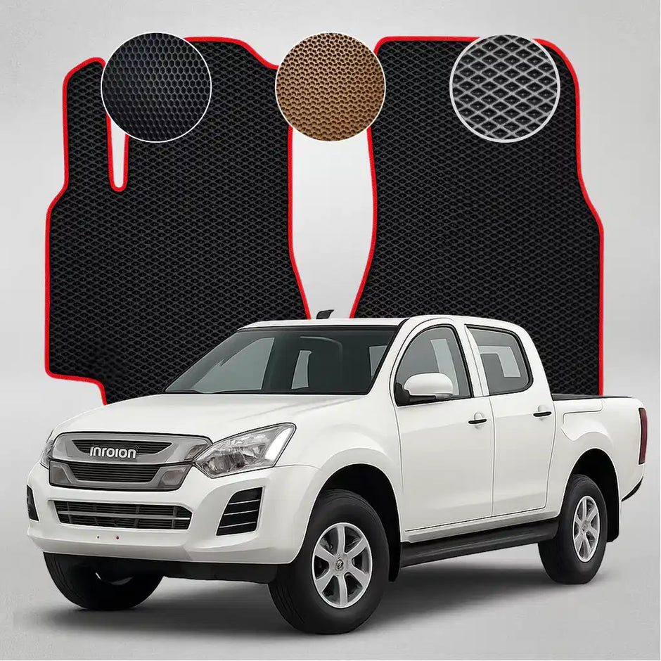 EVA grindų kilimėliai, skirti „Isuzu D-Max“ 3-iosios kartos pikapui (nuo 2019 m.)