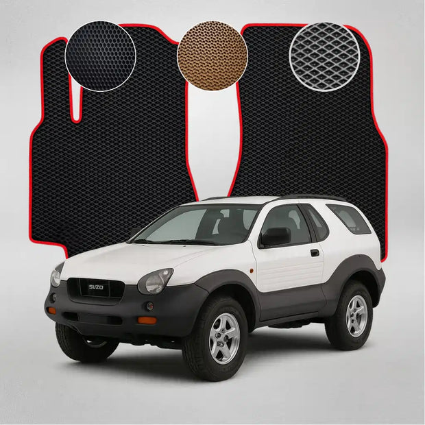 EVA grindų kilimėliai, skirti „Isuzu VehiCross“ pirmosios kartos krosoveriui (1997–2001 m.)