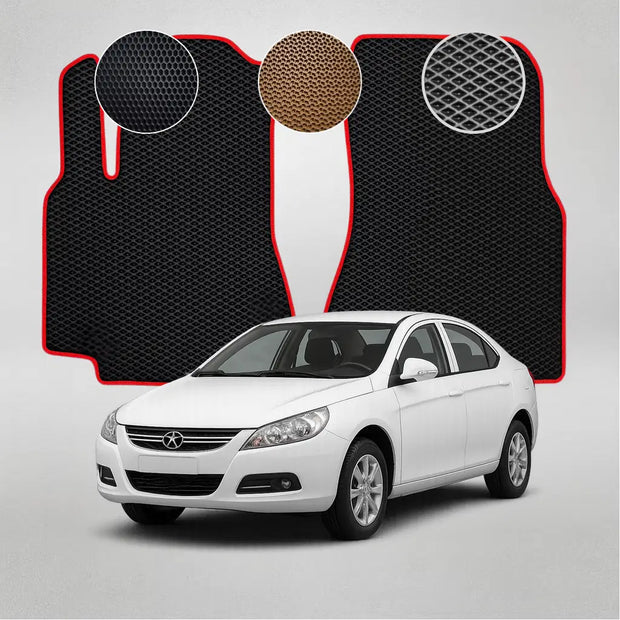 EVA grindų kilimėliai JAC J5 pirmosios kartos sedanui (2011–2017 m.)