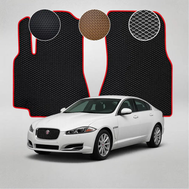 EVA grindų kilimėliai, skirti „Jaguar XF“ pirmosios kartos sedanui (2008–2015 m.)