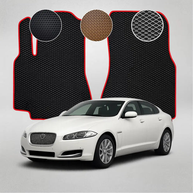 EVA grindų kilimėliai, skirti „Jaguar XF“ pirmosios kartos sedanui (2011–2015 m.)