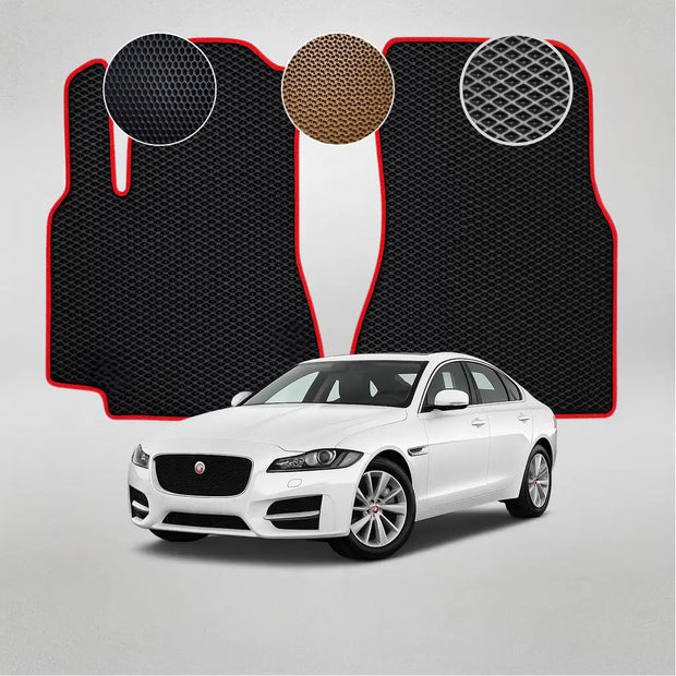 EVA grindų kilimėliai, skirti „Jaguar XF“ antros kartos sedanui (2015–2021 m.)