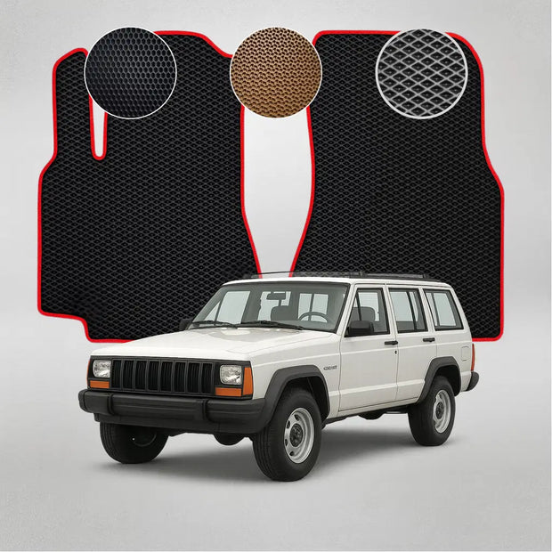 EVA grindų kilimėliai, skirti antros kartos „Jeep Cherokee“ krosoveriui (1984–2001 m.)