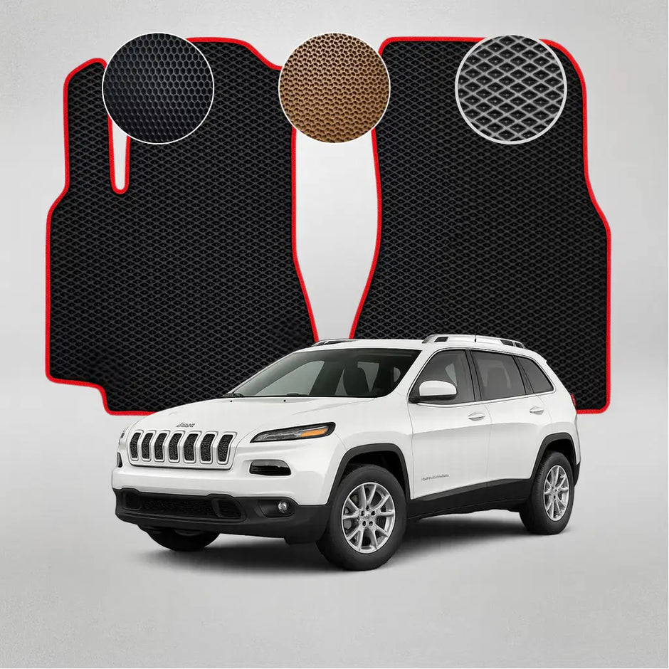 EVA grindų kilimėliai, skirti „Jeep Cherokee“ 5-osios kartos krosoveriui (2013–2018 m.)