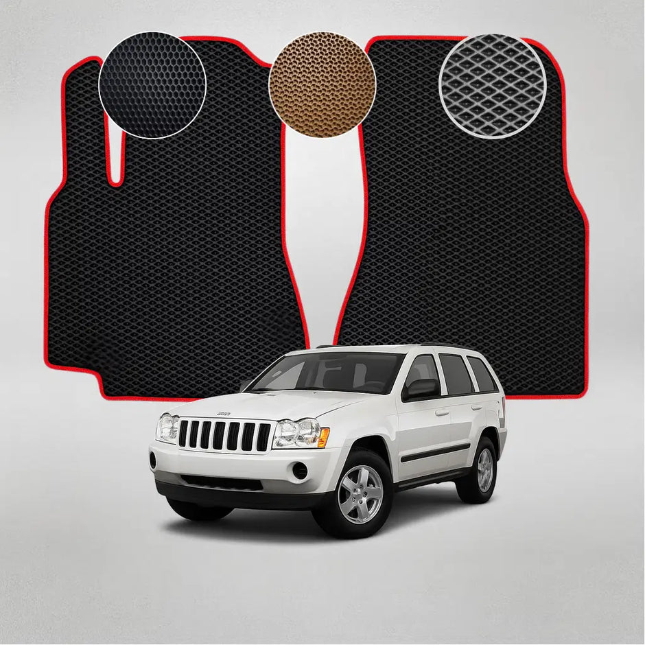 EVA grindų kilimėliai, skirti „Jeep Grand Cherokee“ 4-osios kartos krosoveriui (nuo 2010 m.)