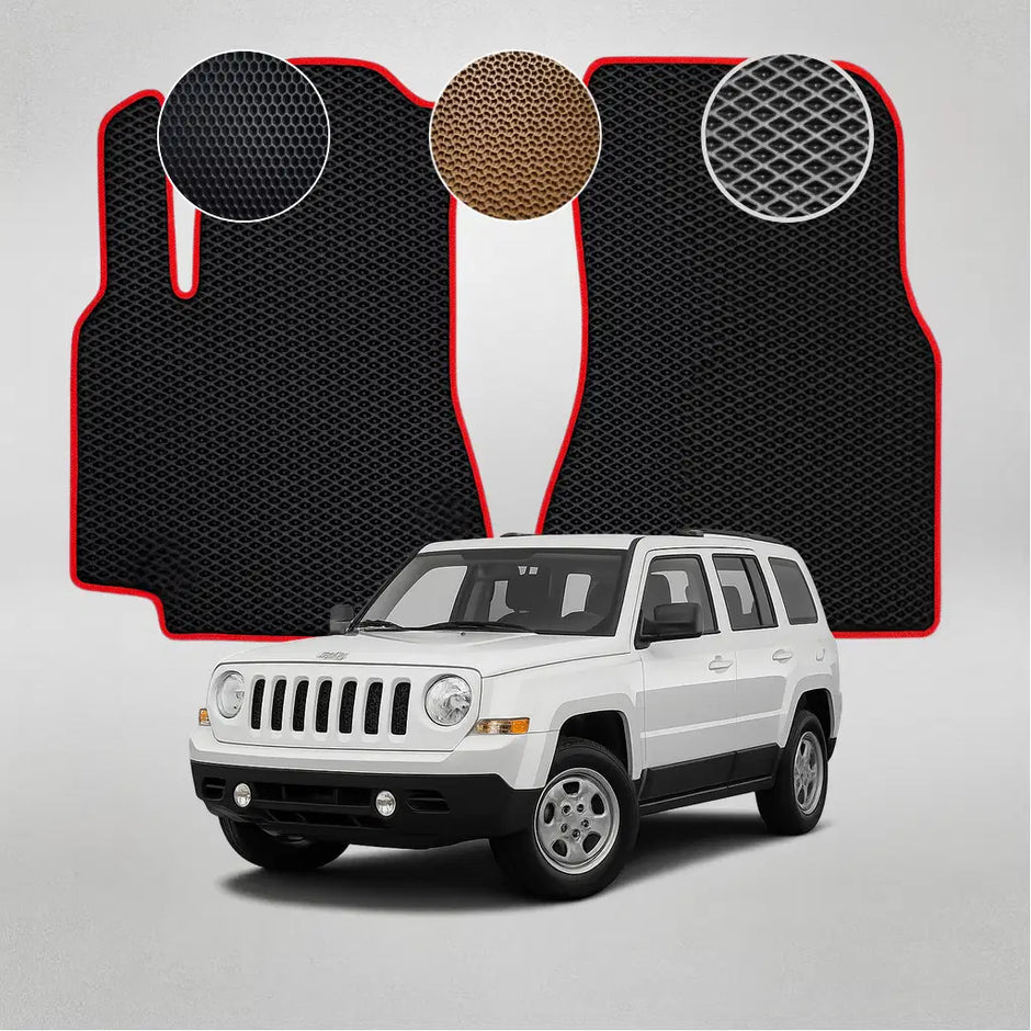 EVA grindų kilimėliai, skirti „Jeep Patriot“ pirmosios kartos krosoveriui (2007–2016 m.)