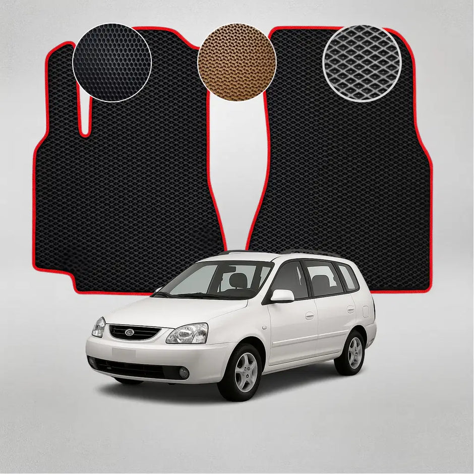 EVA kilimėliai, skirti „Kia Carens“ pirmosios kartos minivenui (1999–2006 m.)