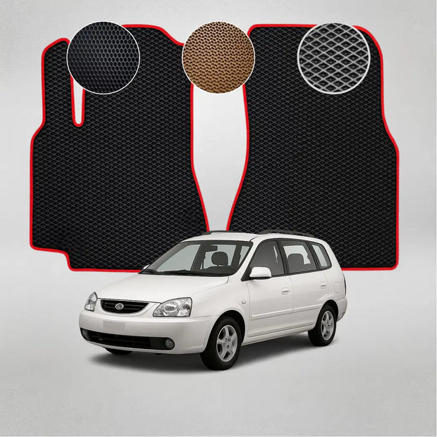 EVA kilimėliai, skirti „Kia Carens“ pirmosios kartos minivenui (1999–2006 m.)