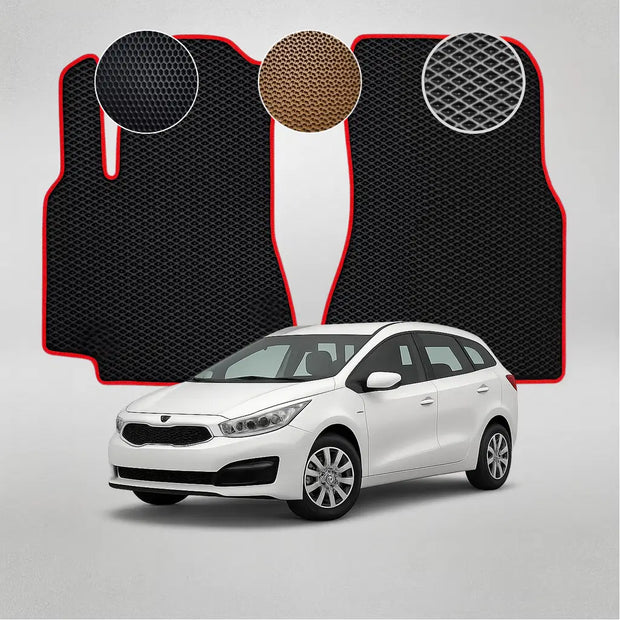 EVA kilimėliai, skirti „Kia Ceed“ 3-iosios kartos kombi automobiliui (nuo 2018 m.)
