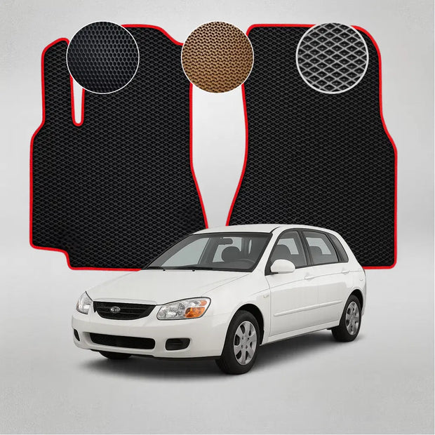 EVA grindų kilimėliai, skirti „Kia Cerato“ pirmosios kartos hečbekui (2003–2008 m.)