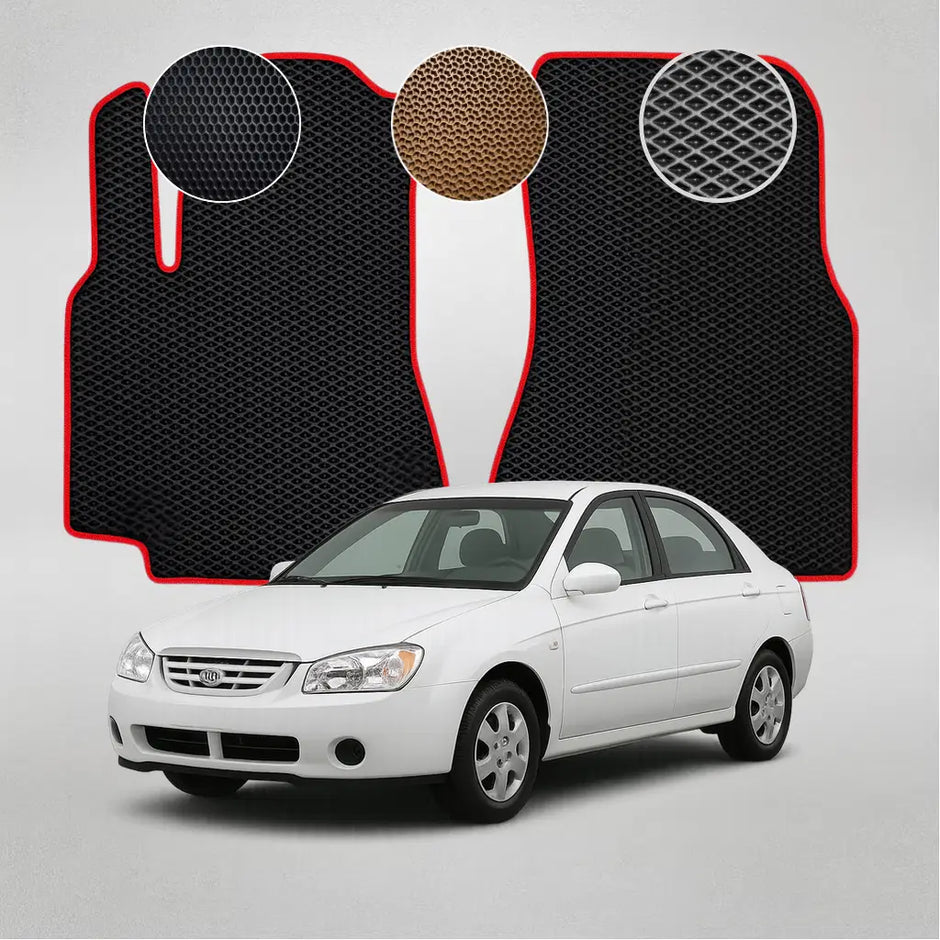EVA grindų kilimėliai, skirti „Kia Cerato“ pirmosios kartos sedanui (2003–2008 m.)