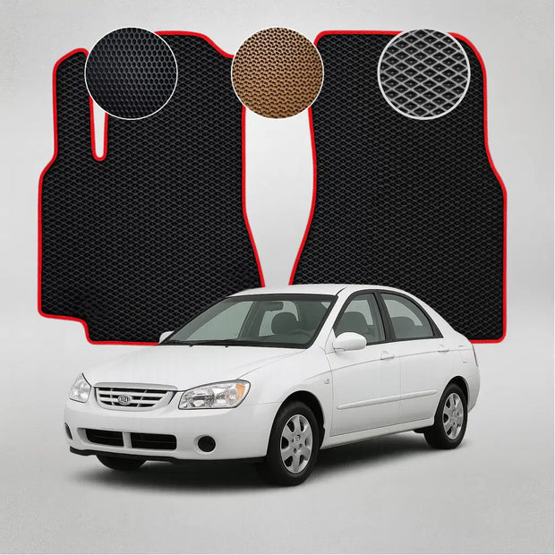 EVA grindų kilimėliai, skirti „Kia Cerato“ pirmosios kartos sedanui (2003–2008 m.)