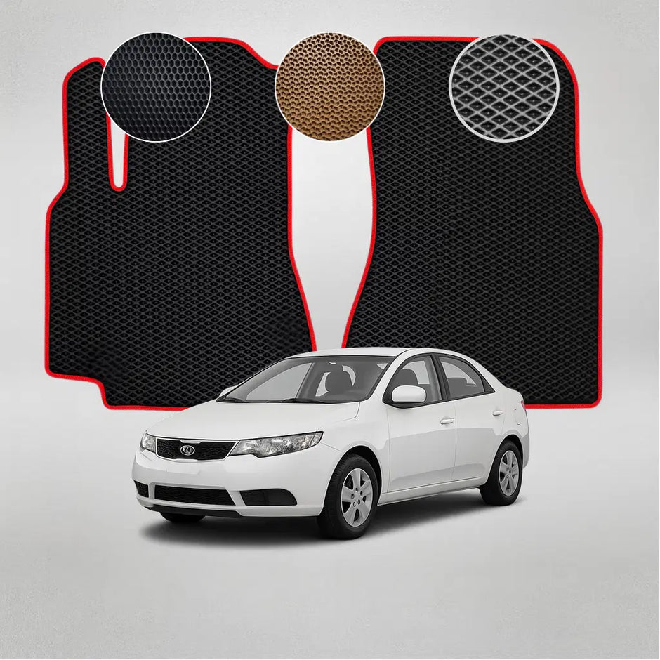 EVA grindų kilimėliai, skirti Kia Cerato 2-os kartos sedanui (2008–2012 m.)